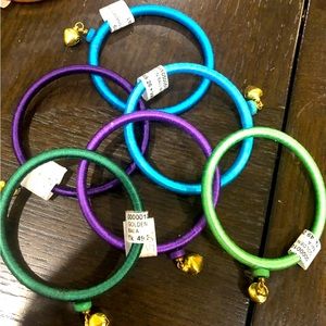 6 pieces of bangle Bracelets .